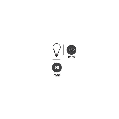 LED žárovka VK Light Globo Filament Amber E27 2200K 7W Stmívatelná