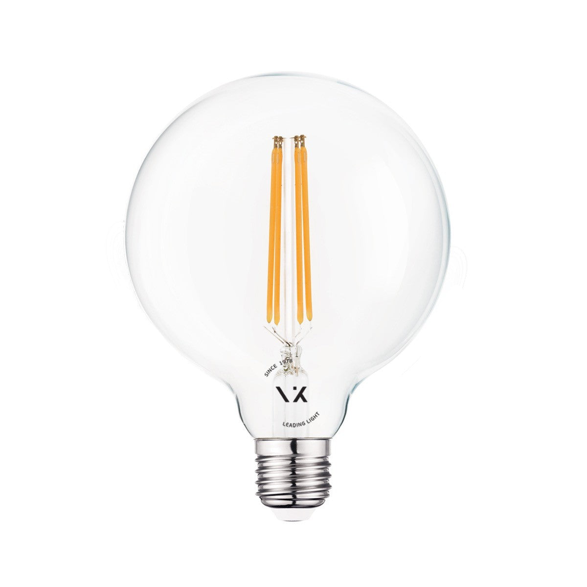 LED žárovka VK Light Globo Filament Clear E27 2700K 7W Stmívatelná