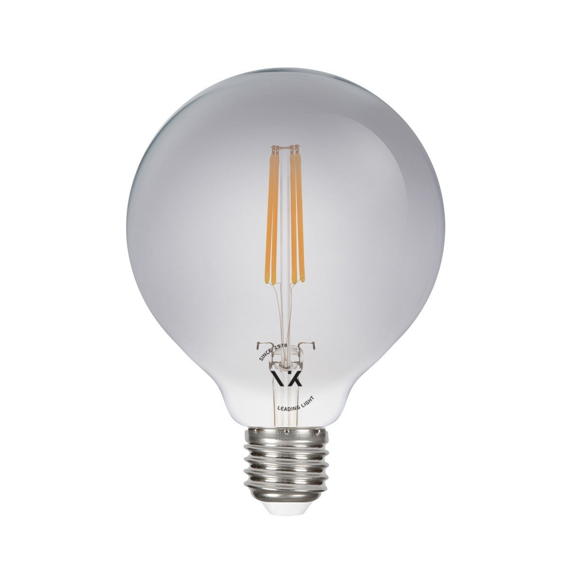 LED žárovka VK Light Globo Filament Dark Grey E27 2700K 7W Stmívatelná