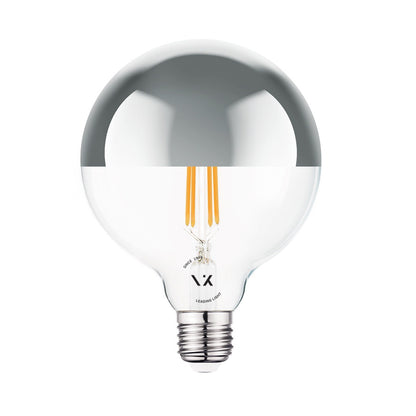 LED žárovka VK Light Globo Filament Silver E27 2700K 7W Stmívatelná