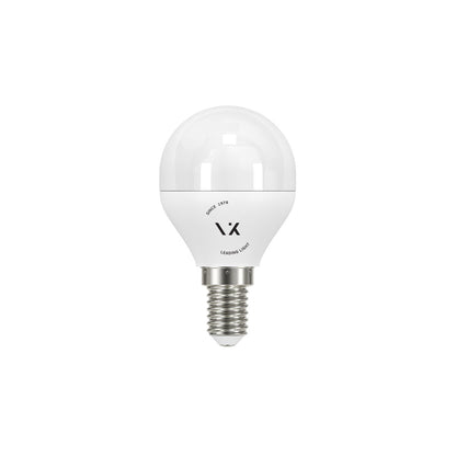 LED žárovka VK Light Mini Globe Plastic E14 ø45 9W Stmívatelná