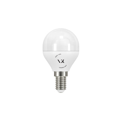 LED žárovka VK Light Mini Globe Plastic E14 ø45 9W
