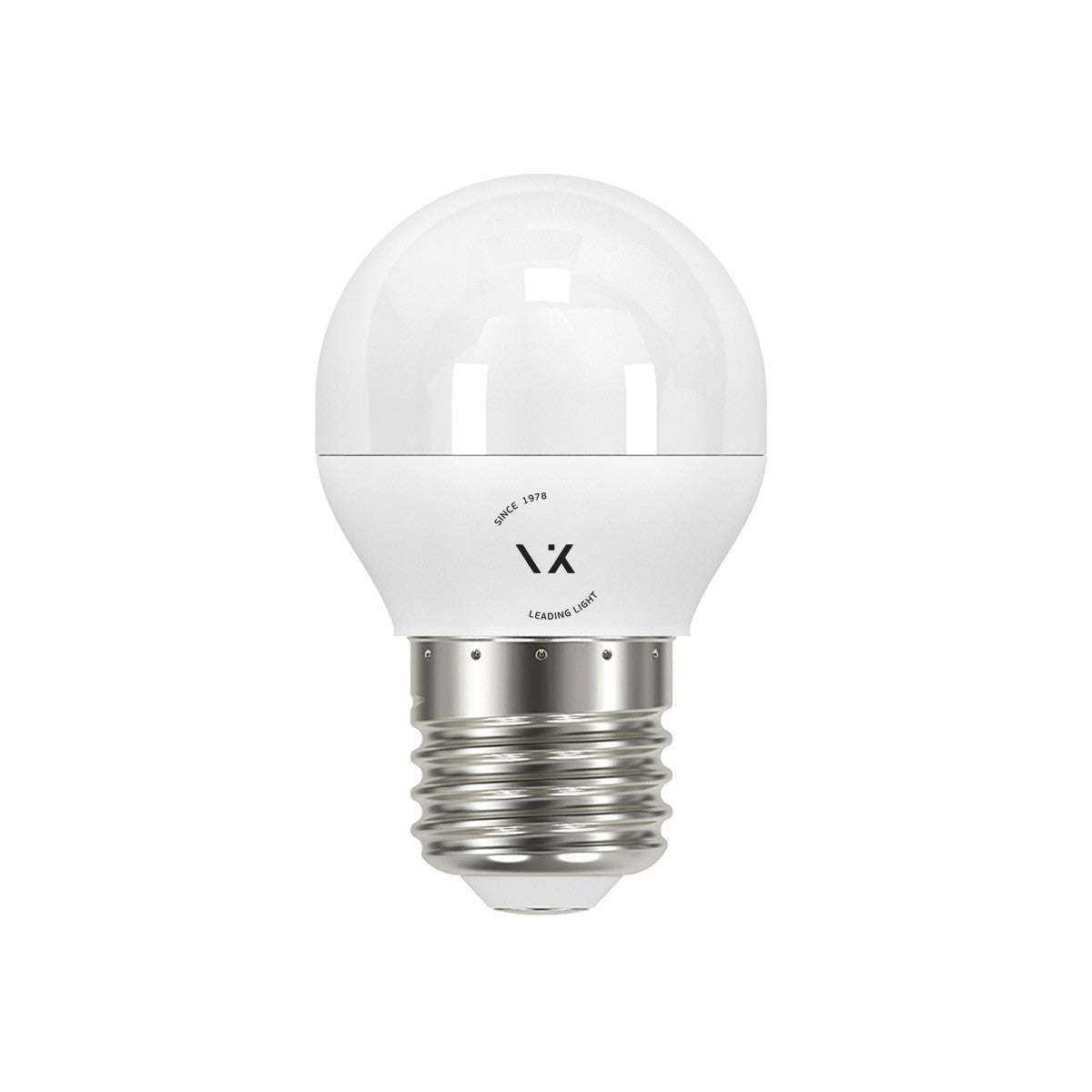 LED žárovka VK Light Mini Globe Plastic E27 840lm ø45 9W