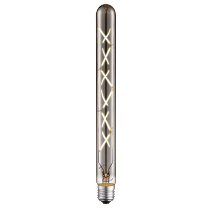 LED žárovka VK Light Spiral Filament Candle E27 2700K 5W Stmívatelná