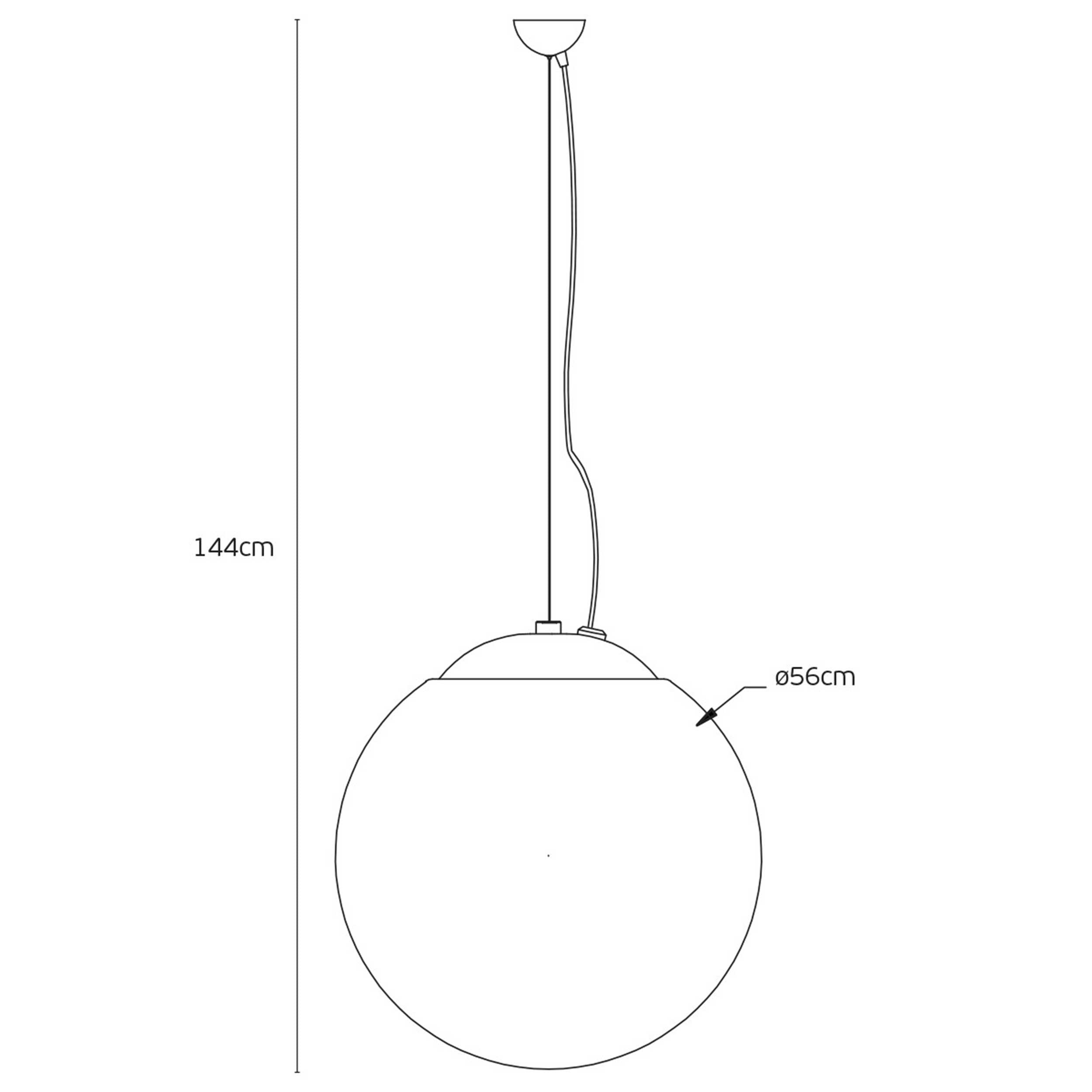 VK Light Bala LED závěsné svítidlo IP54