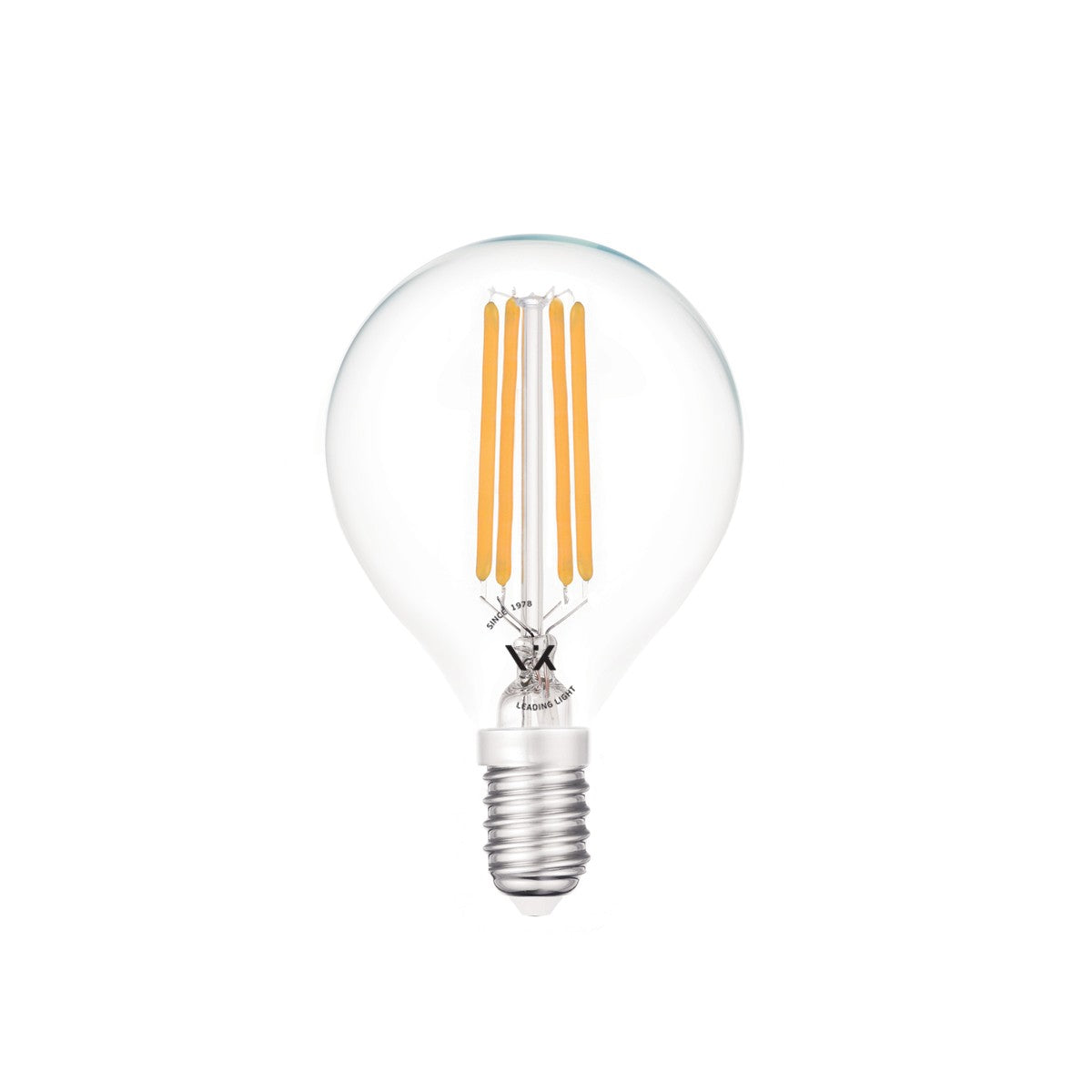 LED žárovka VK Light Mini Globe Filament Clear E27