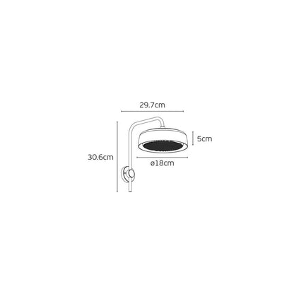 VK Light Jade LED nástěnné svítidlo IP65