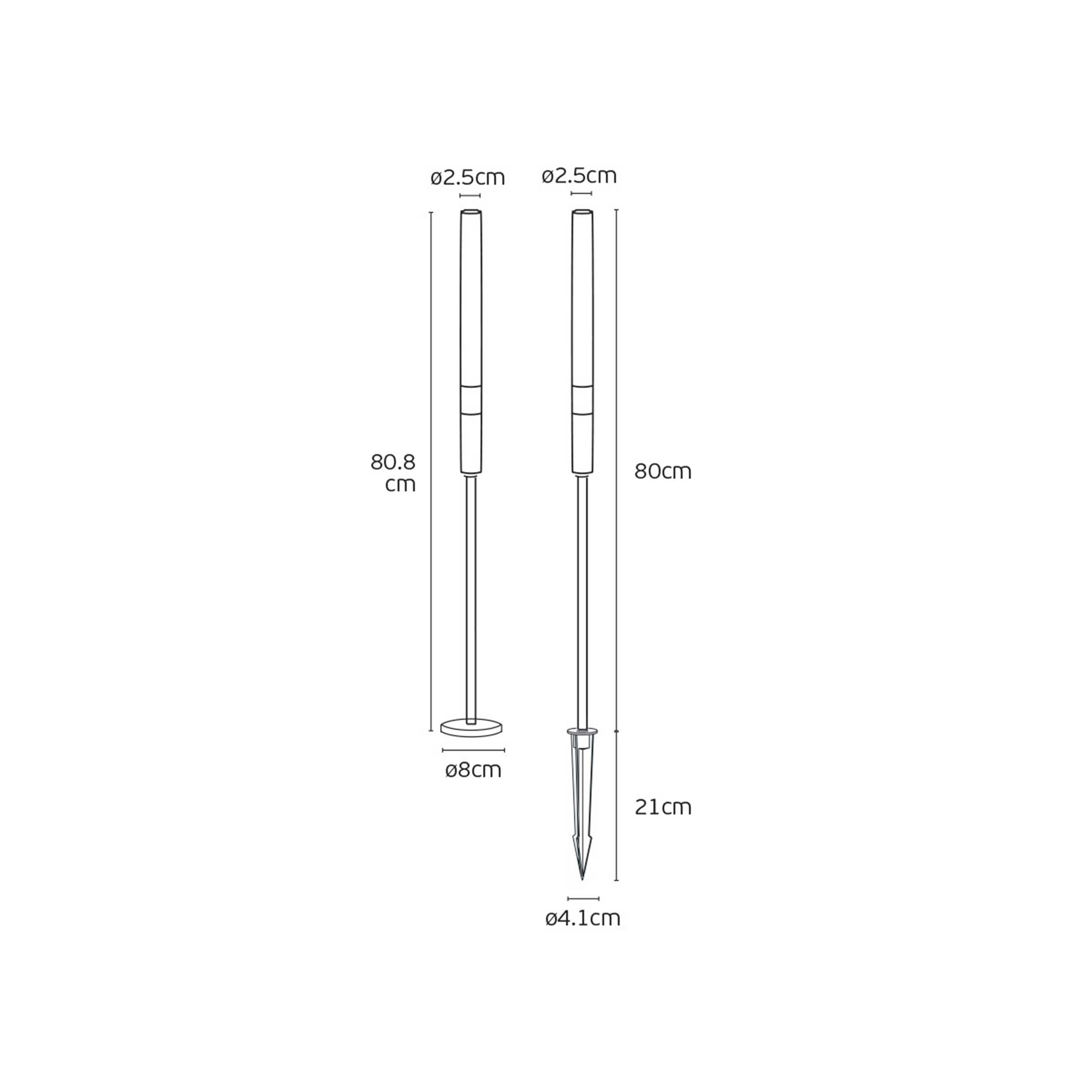 VK Light Mim LED sloupkové svítidlo IP65