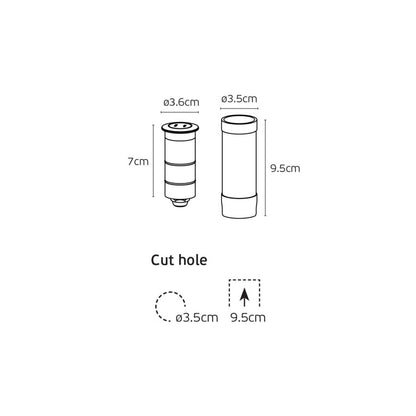 VK Light Moom LED sloupkové svítidlo IP67