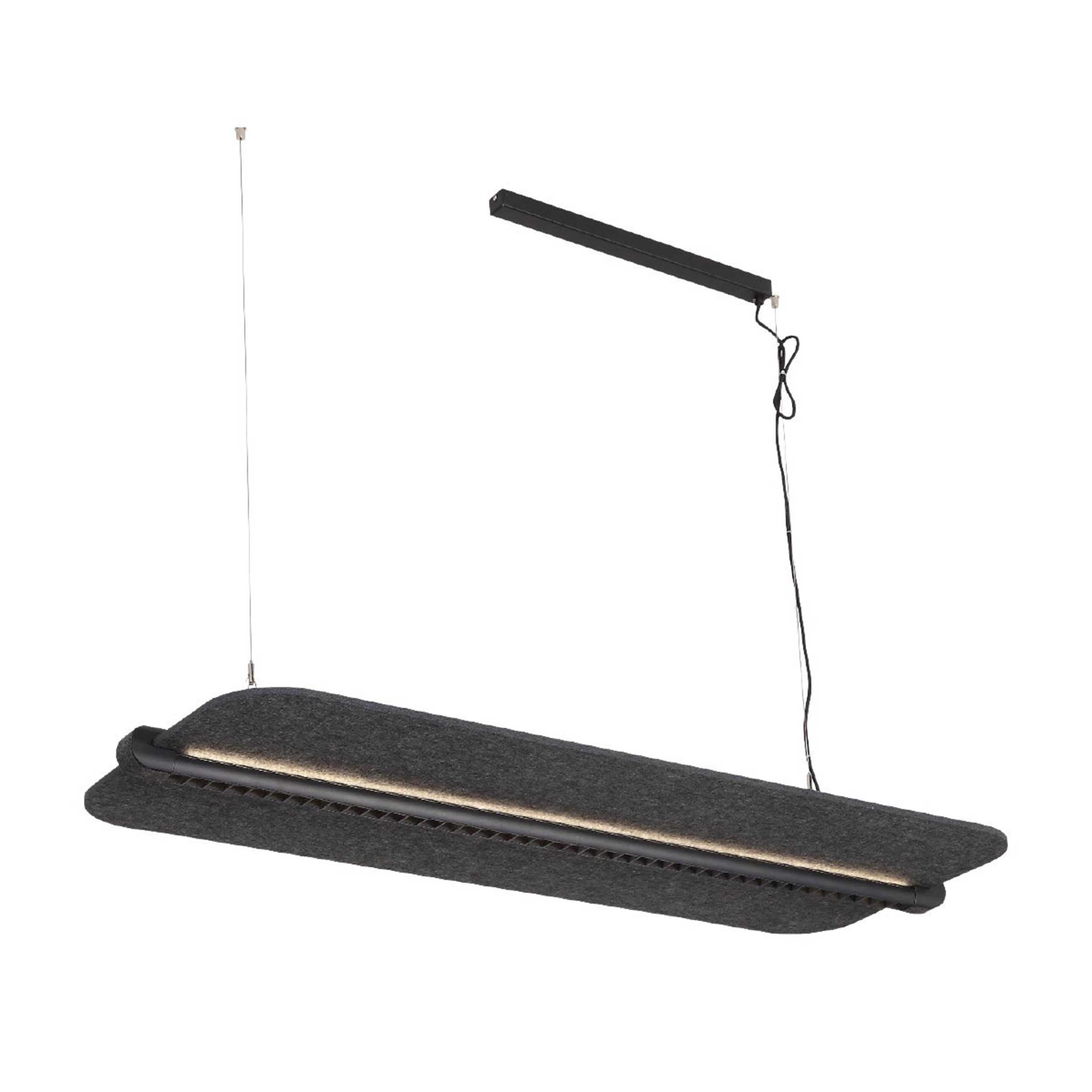 VK Light Mute L LED závěsné akustické svítidlo vodorovné