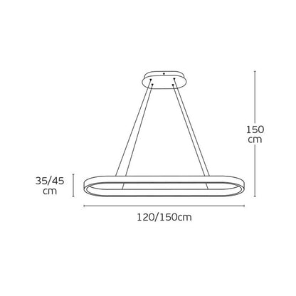 Nova Luce Stellar LED зидна лампа
