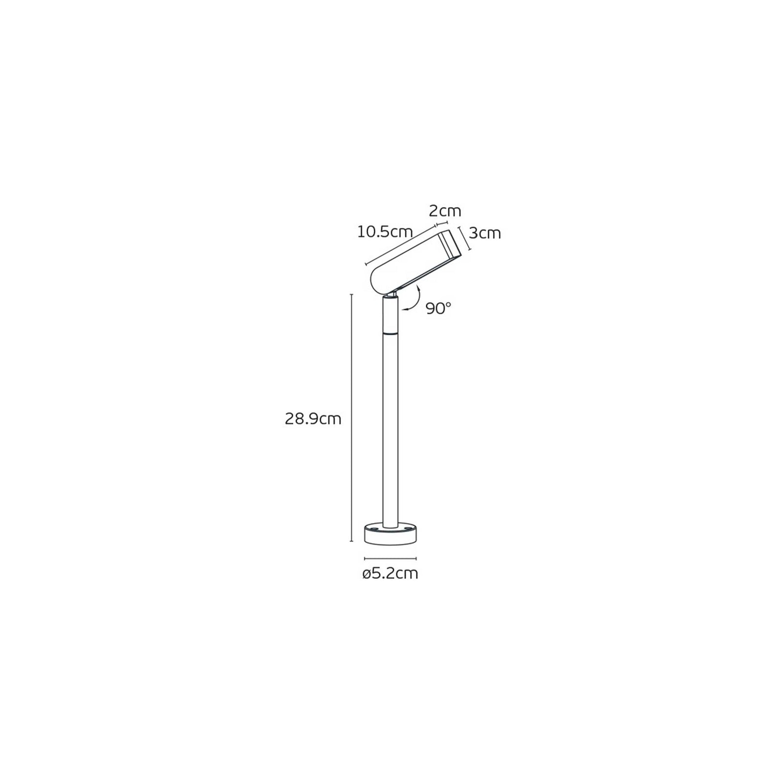 VK Light Robi LED sloupkové svítidlo IP65