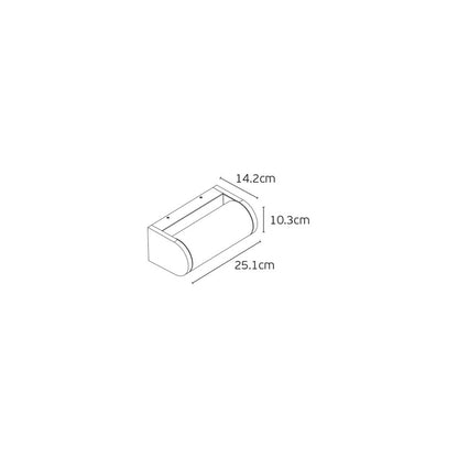 VK Light Shade LED nástěnné svítidlo IP65