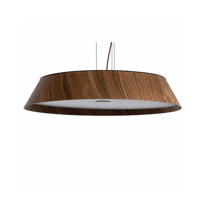 VK Light Woody LED závěsné kulaté dřevěné svítidlo