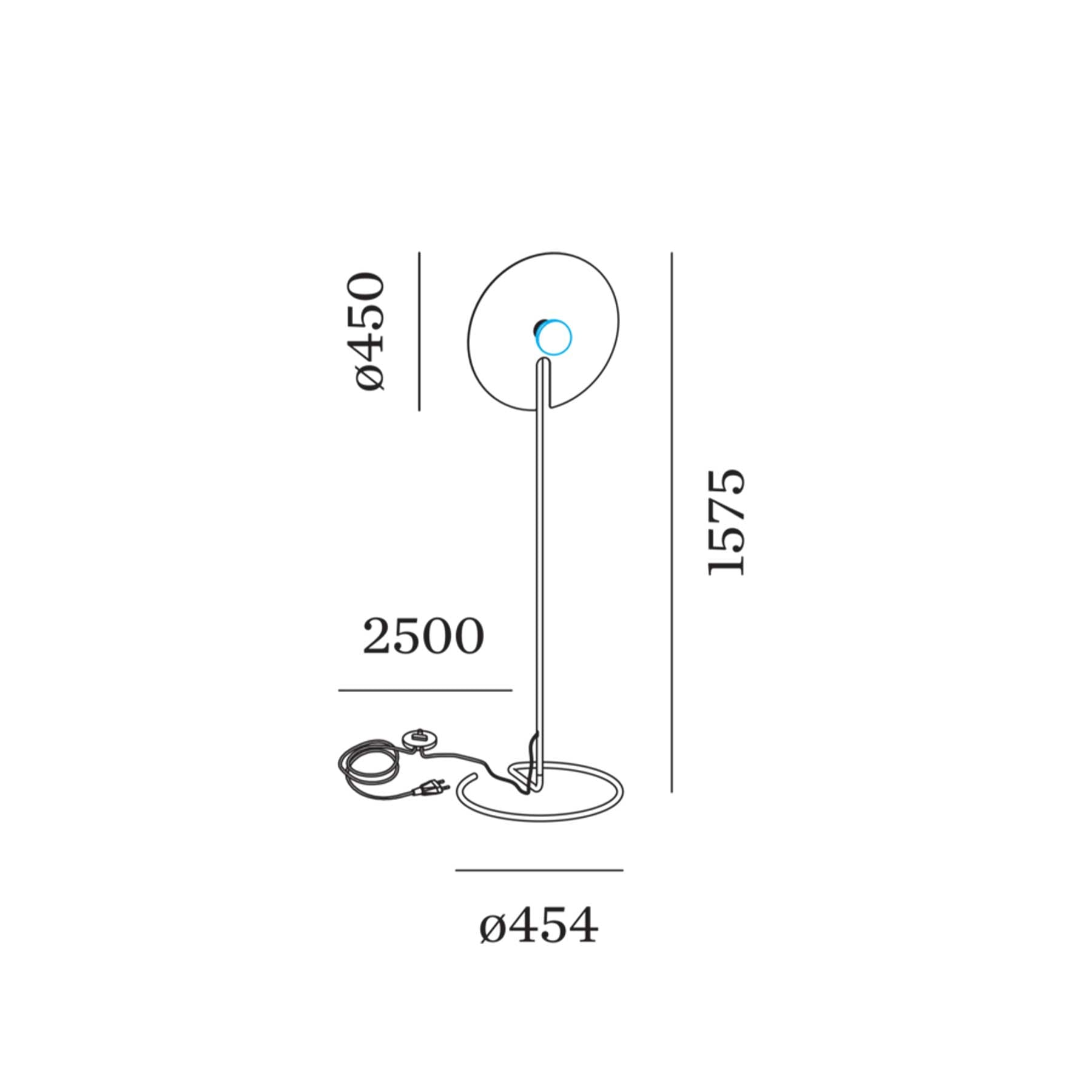 Wever and Ducré MIRRO stojací svítidlo