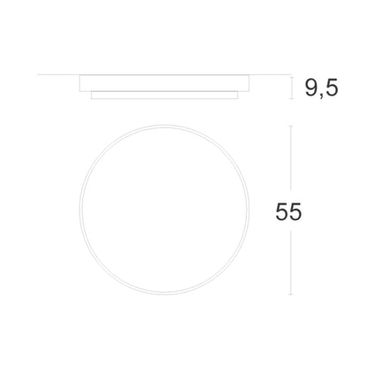 Zava Loola LED přisazené stropní svítidlo