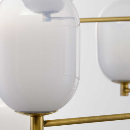 Nova Luce Balor G9 skleněný závěsný lustr