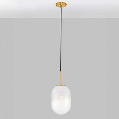 Nova Luce Chrysi G9 skleněné závěsné svítidlo zlaté