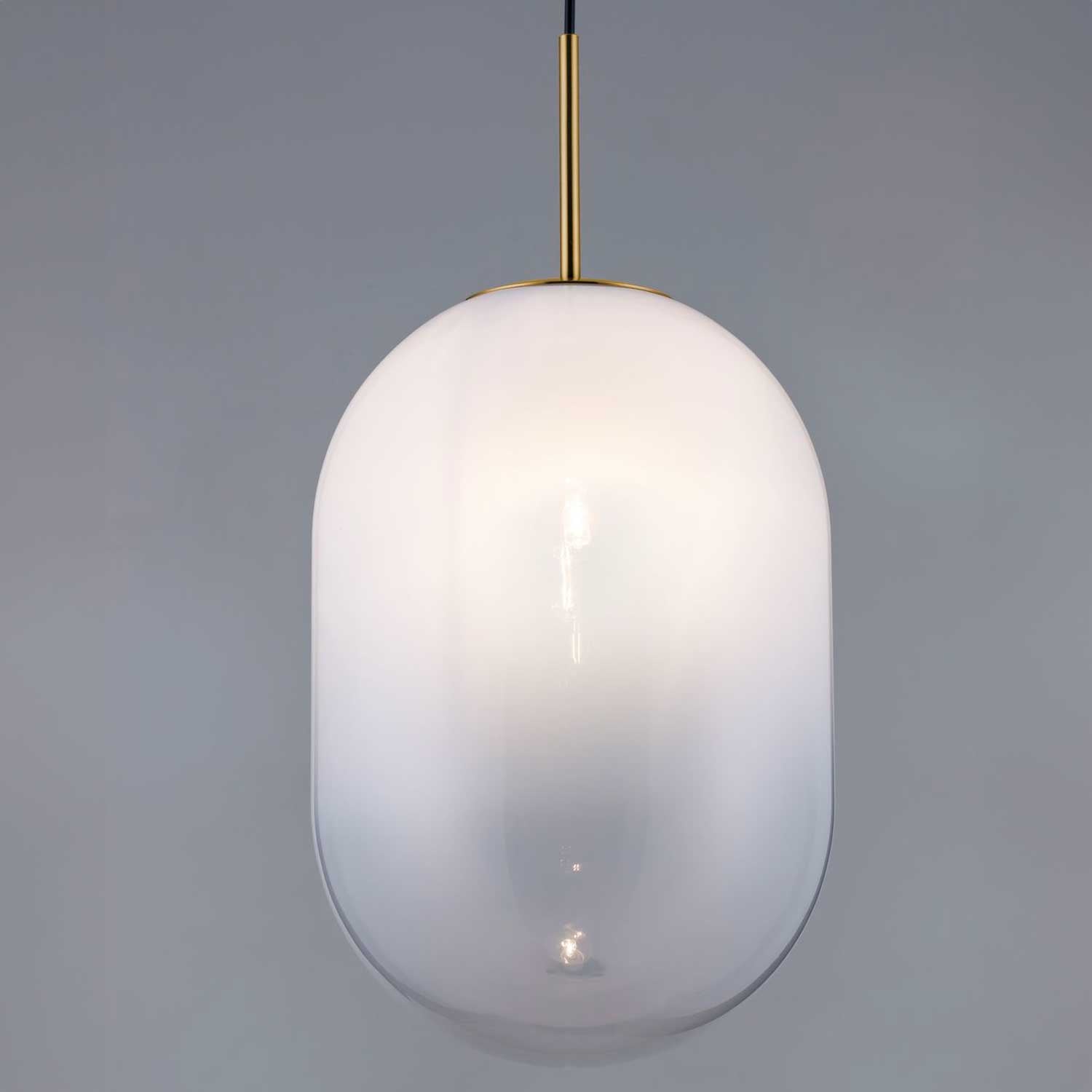 Nova Luce Chrysi G9 skleněné závěsné svítidlo zlaté