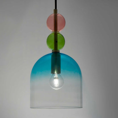 Nova Luce Murano E14 skleněné závěsné svítidlo