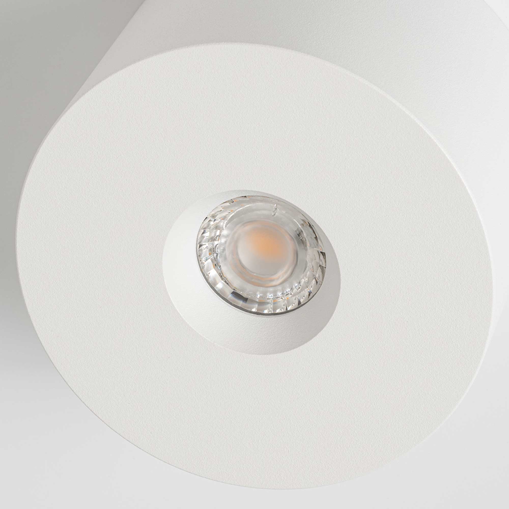 Pebble LED přisazené kovové svítidlo Ra>90 antiglare