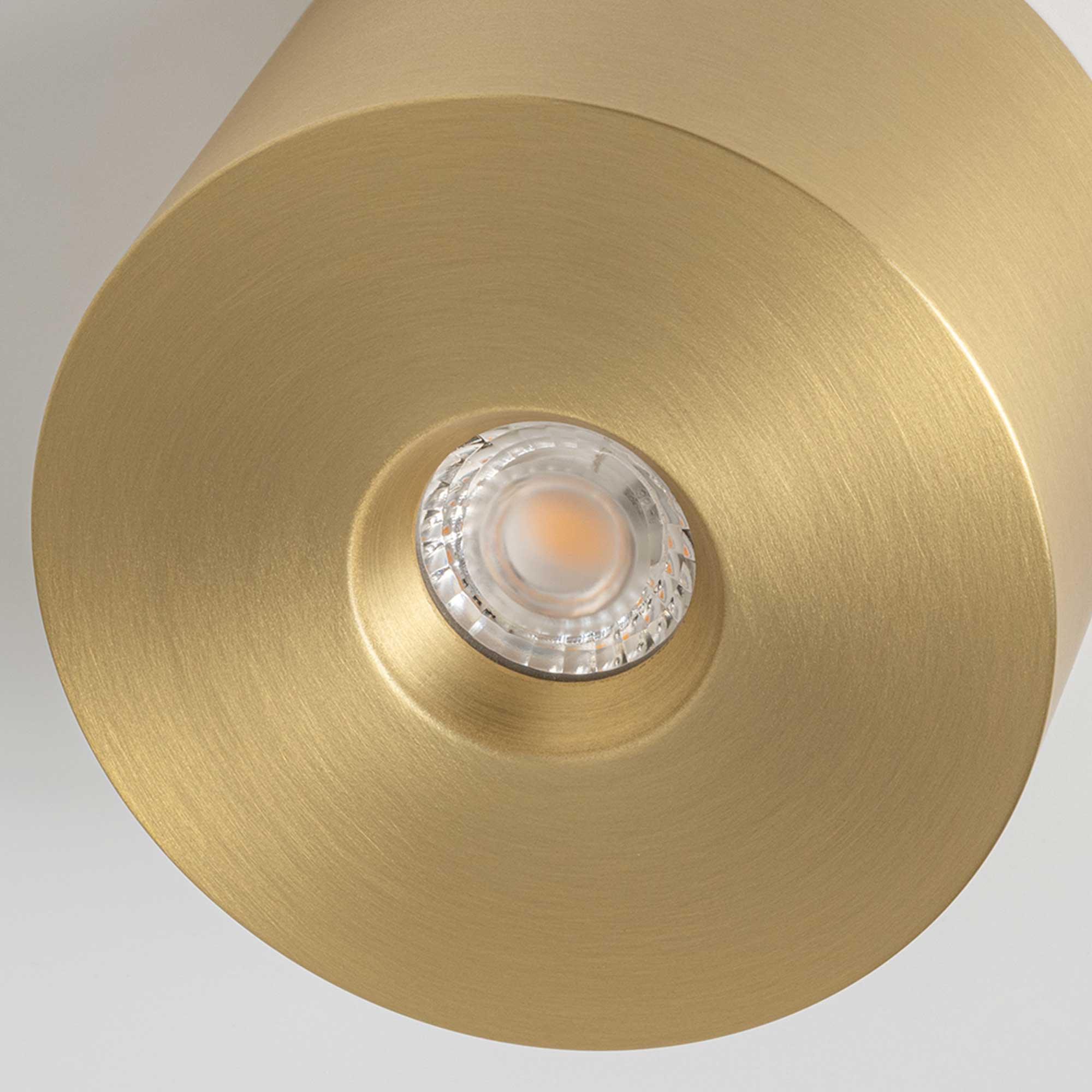 Pebble LED přisazené kovové svítidlo Ra>90 antiglare