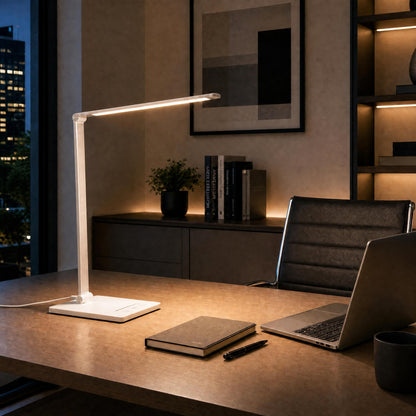 VK Light Nia Square LED stolní svítidlo stmívatelné 3CCT
