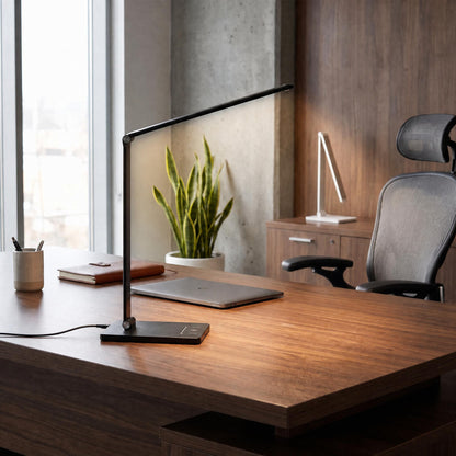 VK Light Nia Square LED stolní svítidlo stmívatelné 3CCT