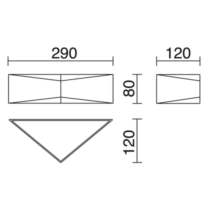 Cristher Geometric E27 antracitové