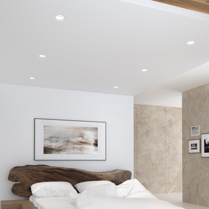 Indeluz Trimless Len Round S GU10 zápustné svítidlo