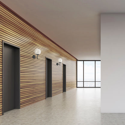 Exo Oxy W E27 nástěnné svítidlo černé