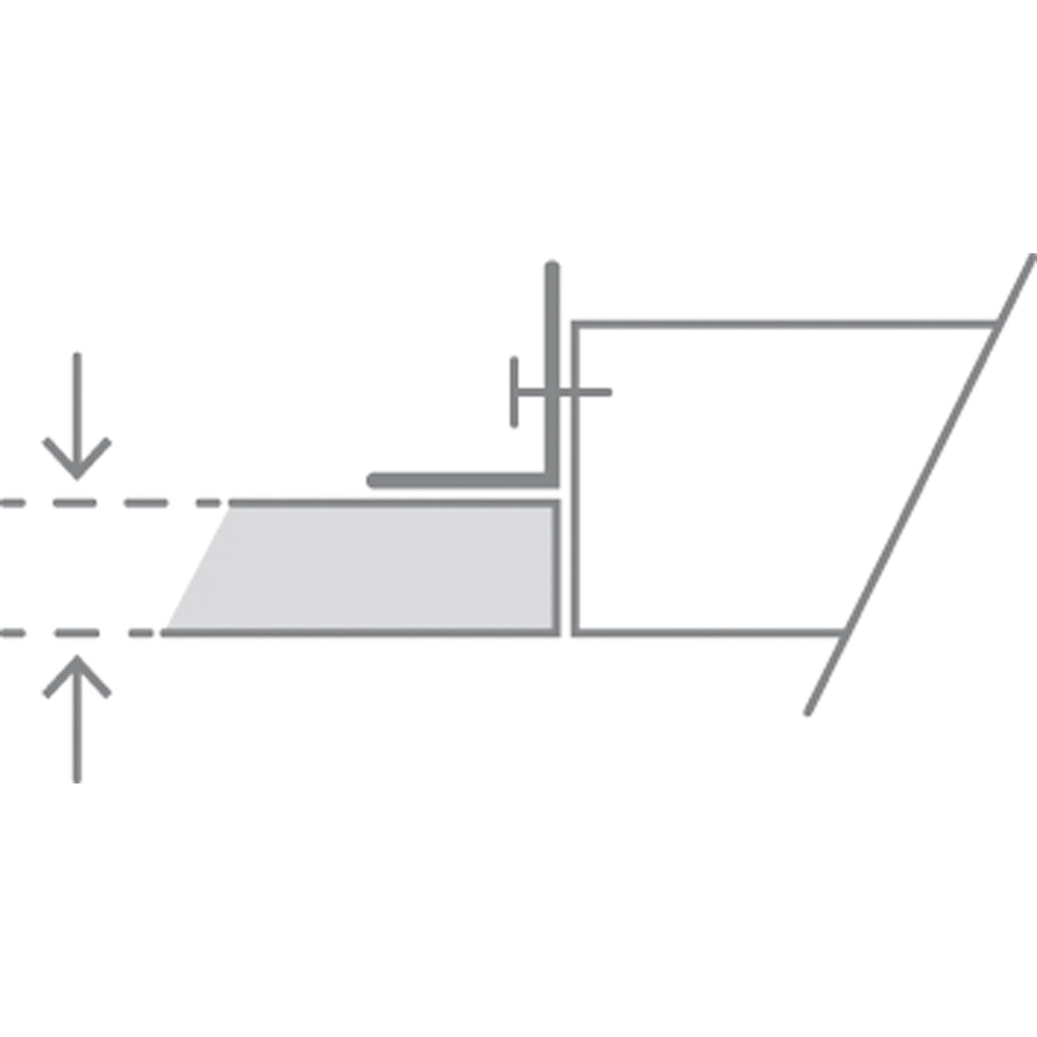 Indeluz Trimless Len Square GU10 zápustné svítidlo