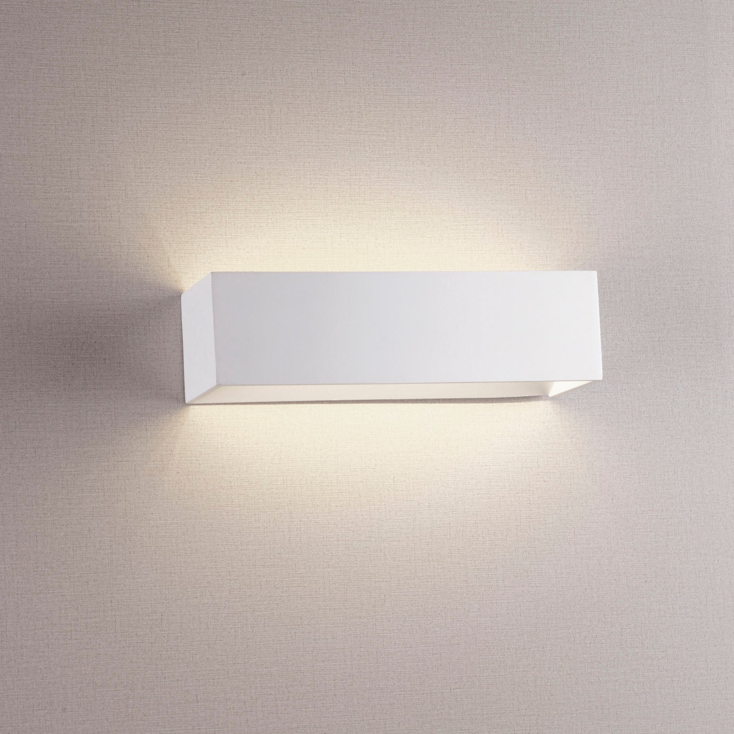 Exo Rett LED nástěnné svítidlo bílé