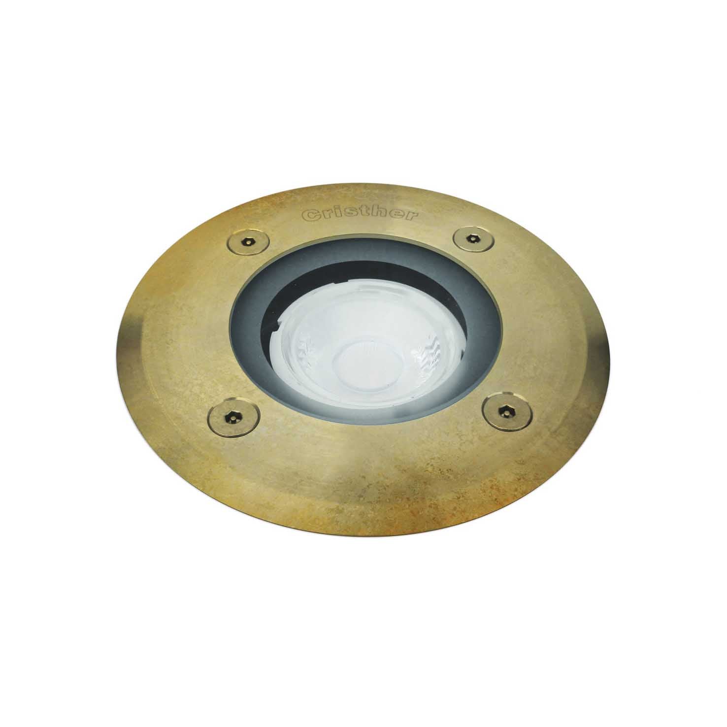 Cristher Estambul GU10 zápustné svítidlo mosazné