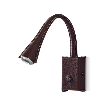 Exo Skin LED nástěnné svítidlo hnědé