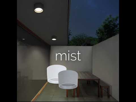 Dopo Mist GX53 přisazené svítidlo bílé